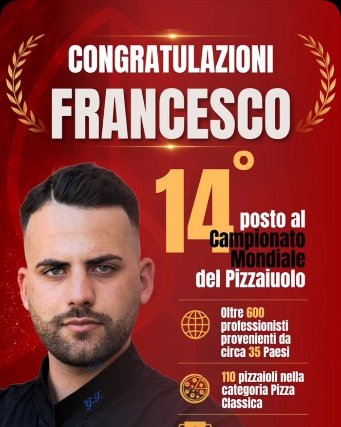 14° al Mondiale del Pizzaiuolo